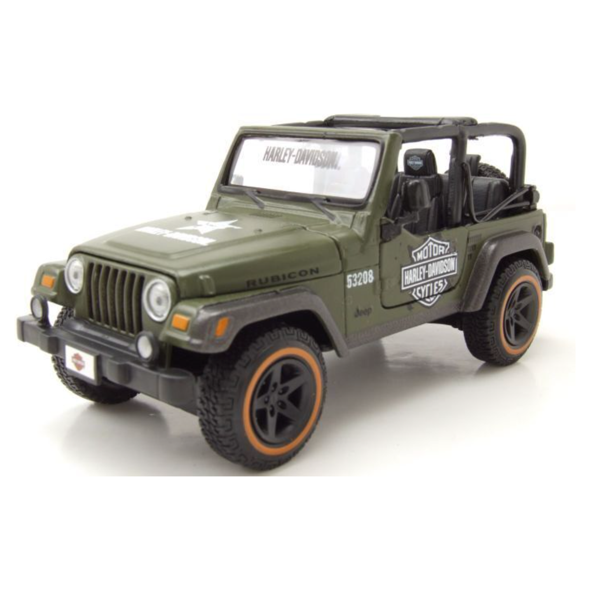 Maisto Harley Davidson 1:27- Jeep Wrangler Rubicon