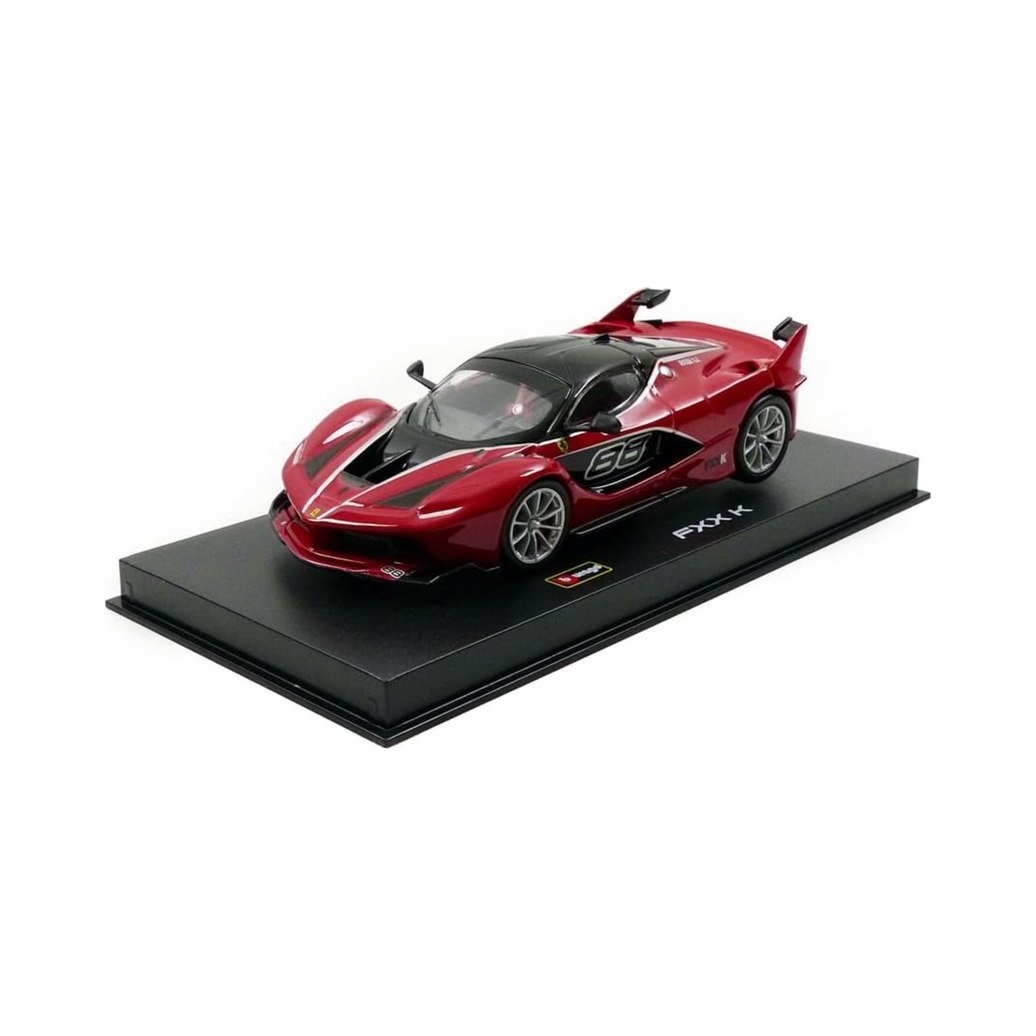 Bburago Ferrari FXX K Rojo 1:43 | Coche a Escala de Metal Fundido | Modelo Deportivo Coleccionable Oficial Ferrari