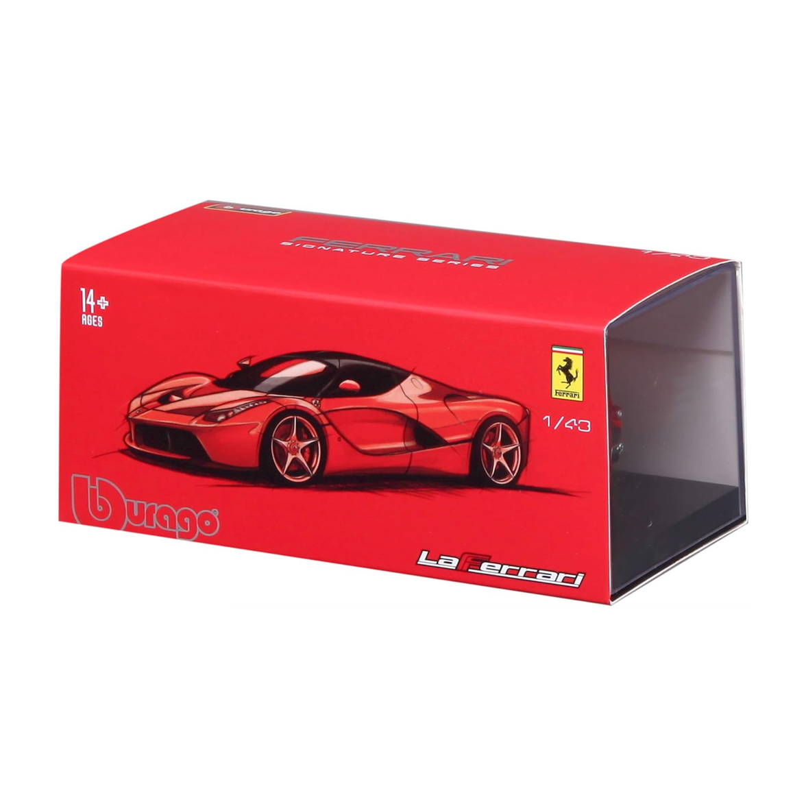 BURAGO MODELO DE COCHE DE CARRERAS 1/43 - LA FERRARI