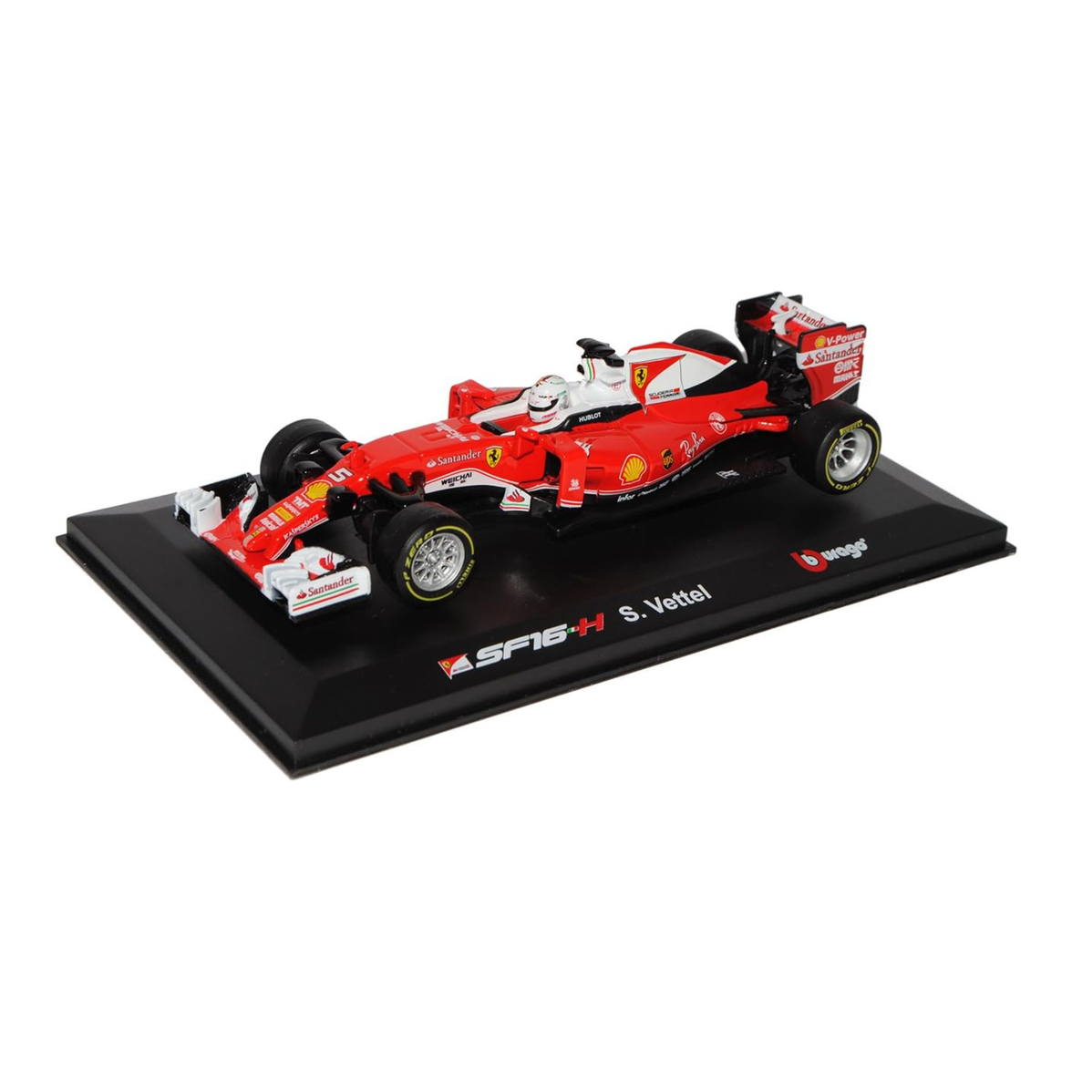 BURAGO FERRARI 1/32 SF16-H S. VETTEL
