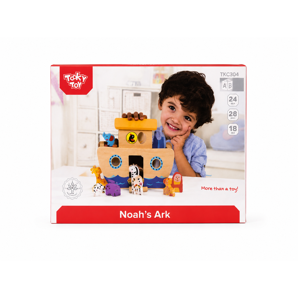 Arca de Noé de madera de Tooky Toy