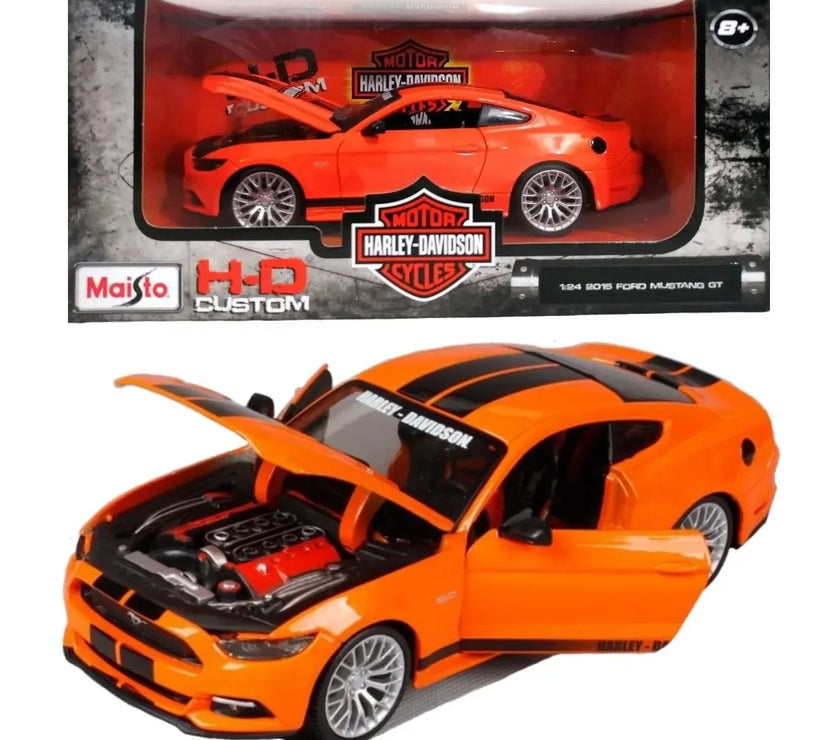Maisto Harley Davidson 2015 Ford Mustang Gt Escala 1:24