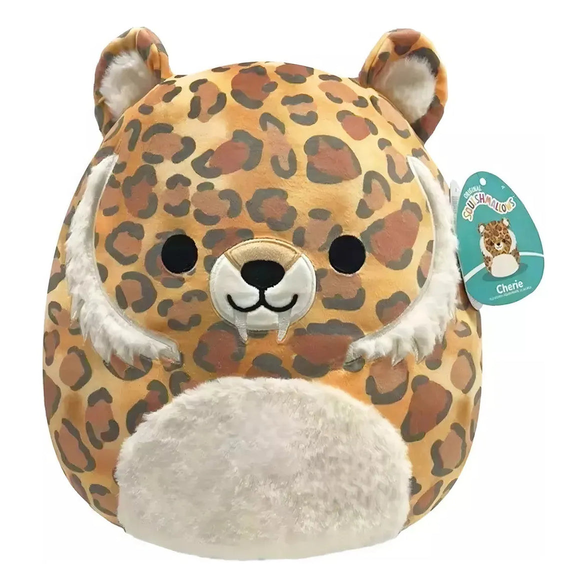 Peluche Squishmallows Cherie Leopardo 30 cm - Main Image