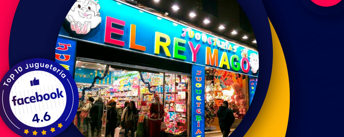 Escaparate de la juguetería El Rey Mago en Bravo Murillo, Madrid
