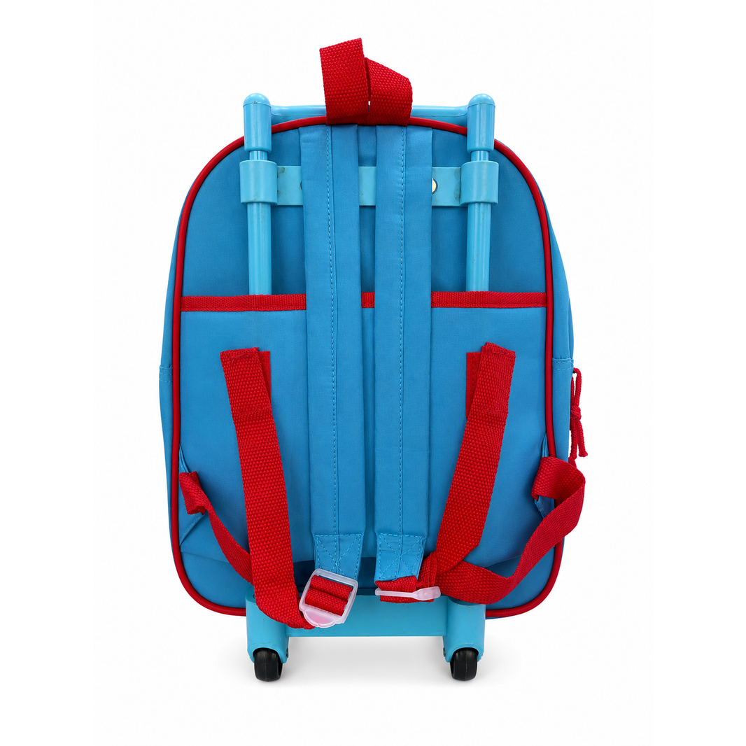 Mochila Trolley Infantil Los Pitufos