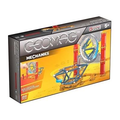 Geomag - Mechanic Construcciones magnéticas y Juegos educativos 164 Piezas