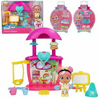 Bebés Llorones Playtime – Maddy’s Playroom+ 1 traje gratis de regalo para la Bebe | Set de Juego Infantil con Muñeca y Accesorios | Habitación Interactiva para Niños