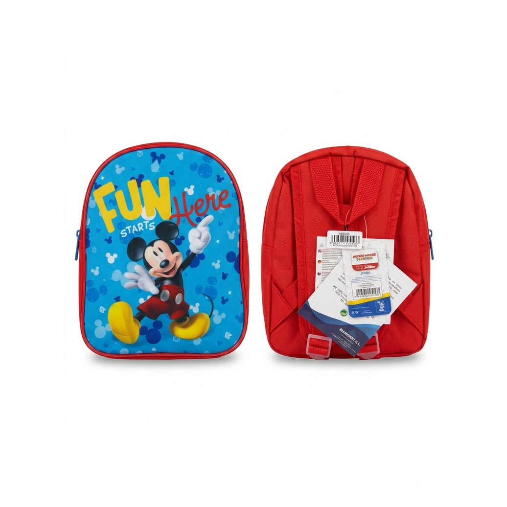 Mochila Infantil Mickey Mouse 23cm
