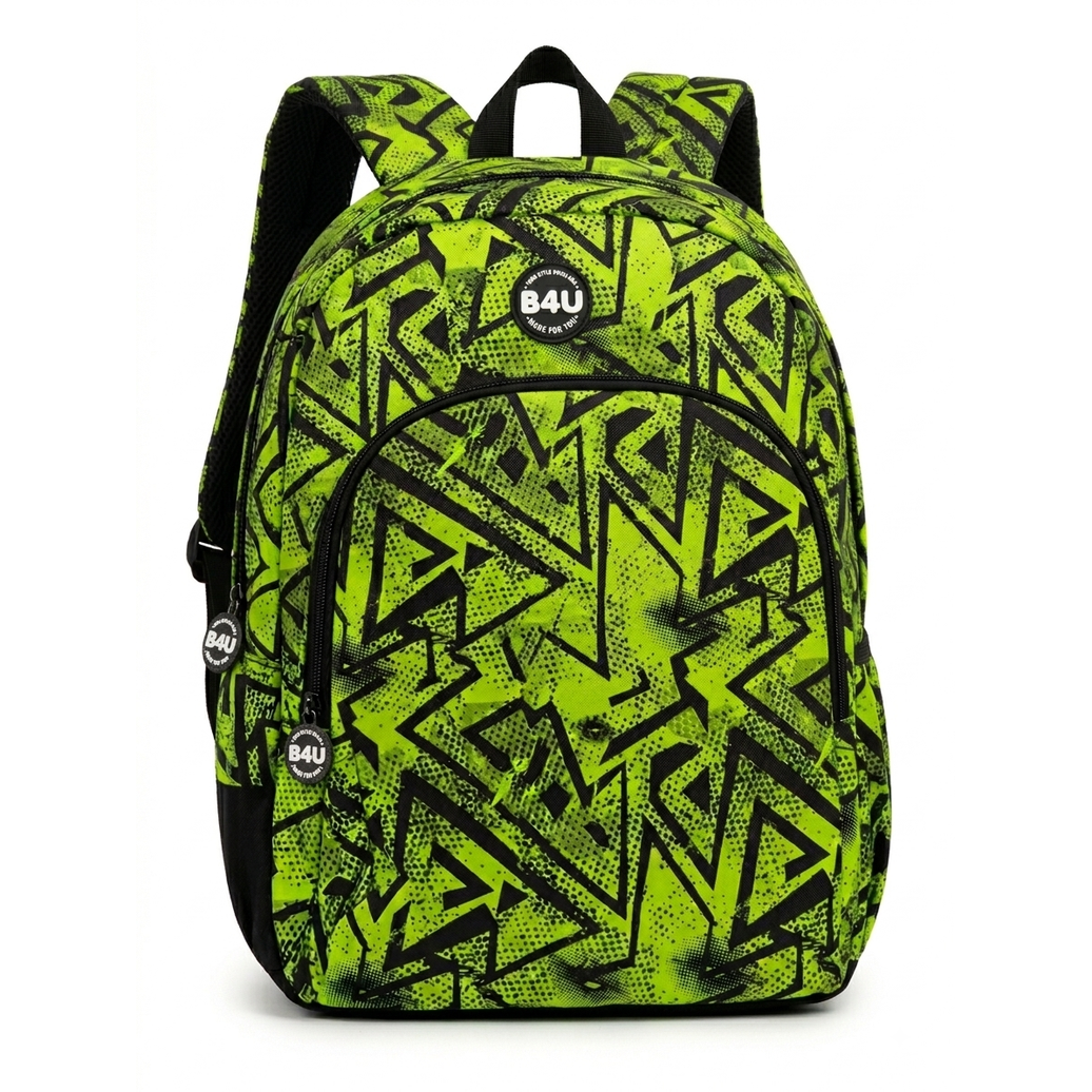 Mochila Grande B4U Verde 44cm