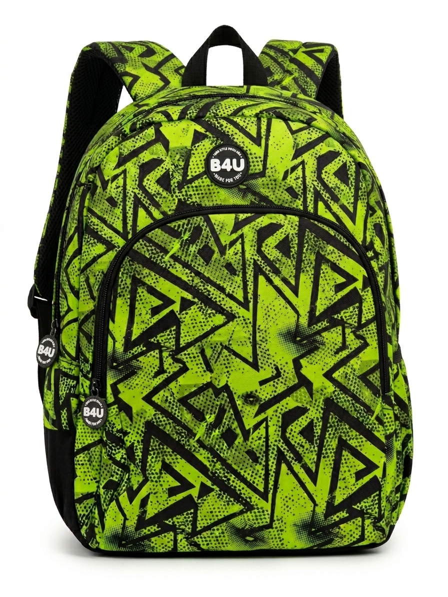 Mochila Grande B4U Verde 44cm