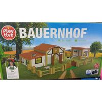 Set de Granja de Madera Playtive – Granja de Juguete con Animales y Accesorios para Niños