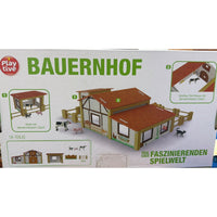 Set de Granja de Madera Playtive – Granja de Juguete con Animales y Accesorios para Niños