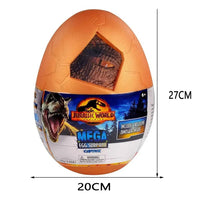 CAPTIVZ Jurassic World Mega Egg – Huevo Gigante con Dinosaurios Coleccionables y Slime