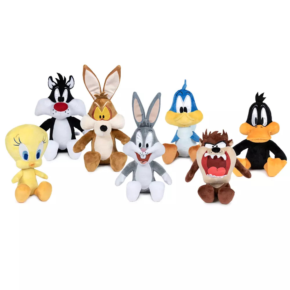 Peluche Looney Tunes 27 cm Surtido | Bugs Bunny, Piolín, Taz y Más | Precio por Unidad