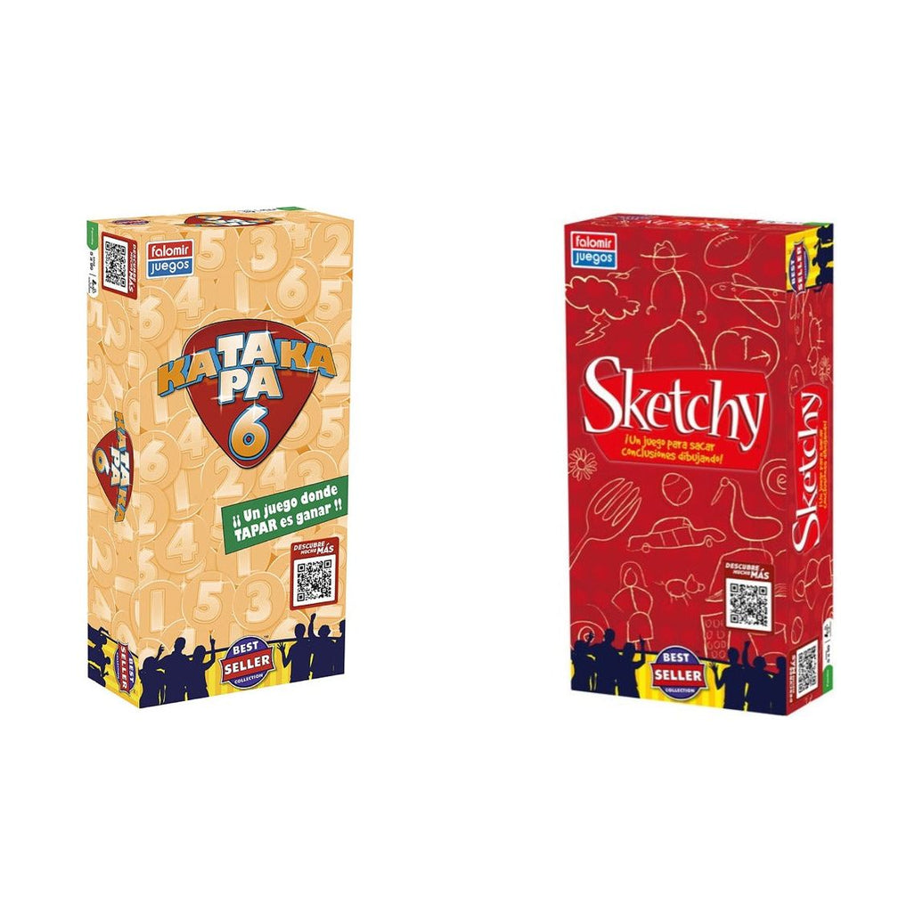 Pack de 2 juegos (Kataka Tapa 6 + Sketchy)
