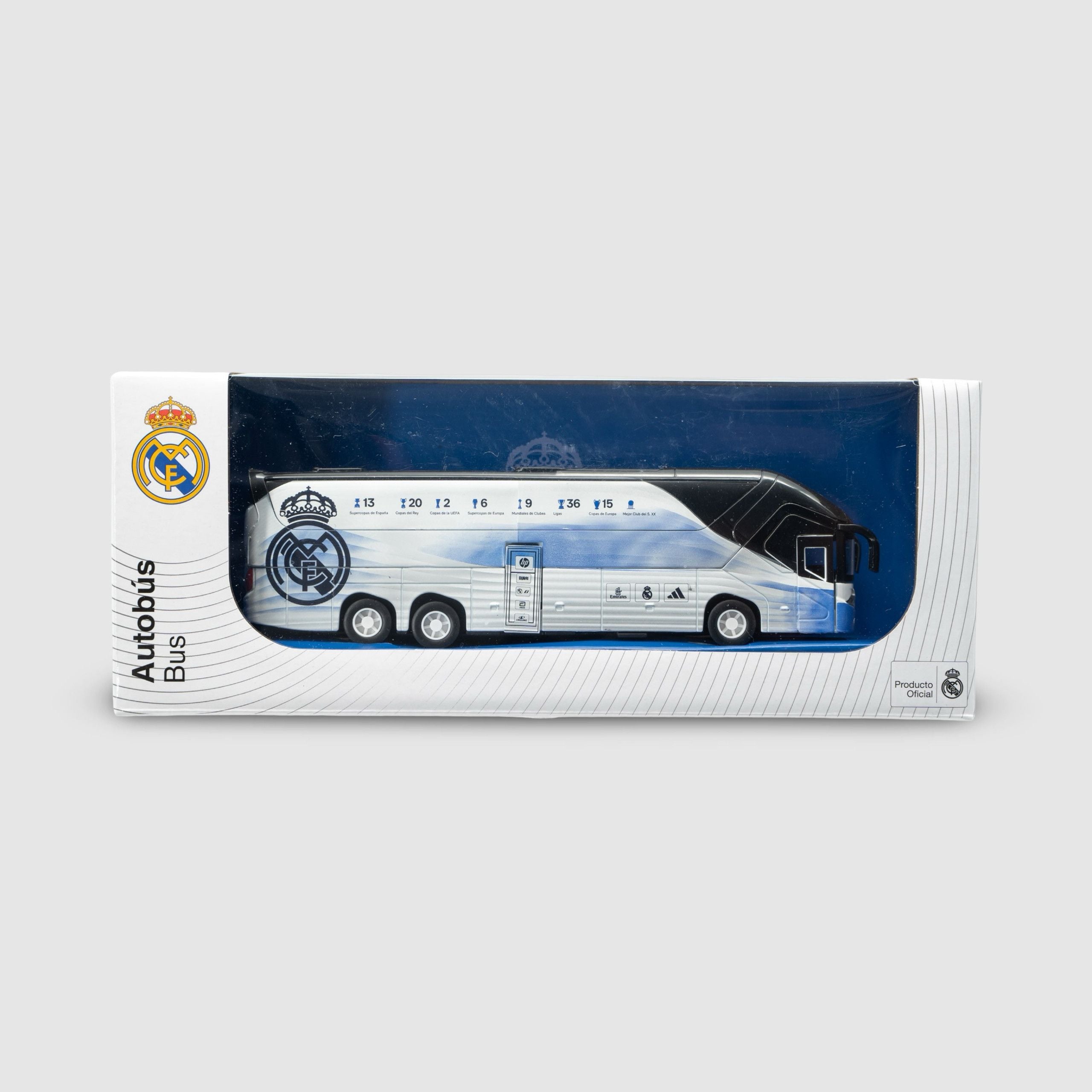 Autobús Real Madrid CF 2025 Banbo Toys - Réplica Oficial Escala 1:50