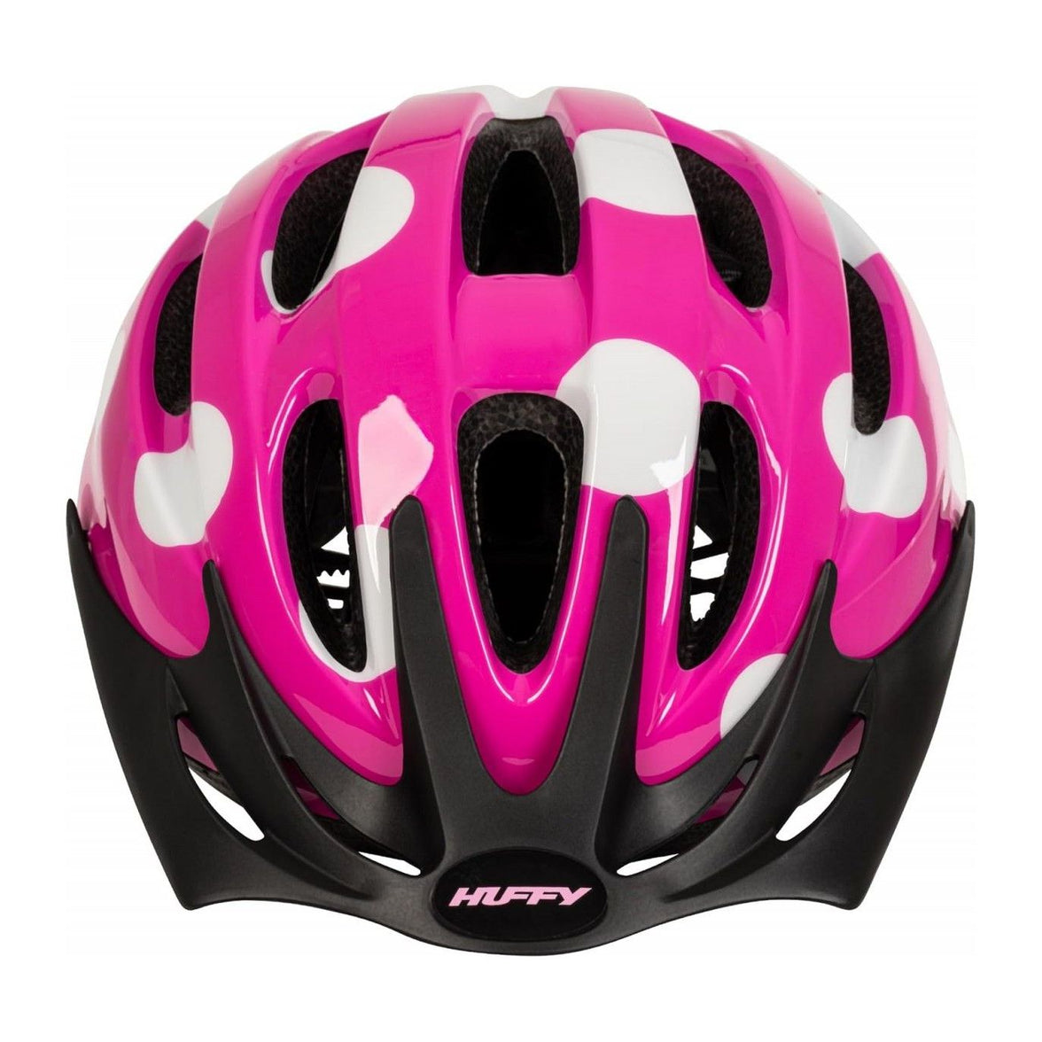 Casco Infantil Minnie Mouse Disney Huffy 01316HL Rosa Lunares | Bici y Patinete +3 años