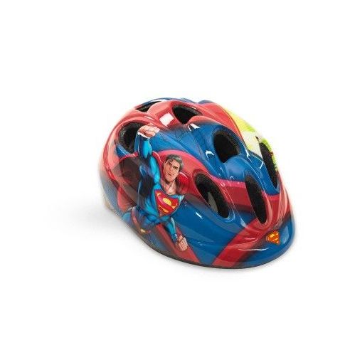 Casco Infantil Superman DC Comics Toimsa 10912 Rojo y Azul | Bici y Patinete +4 años