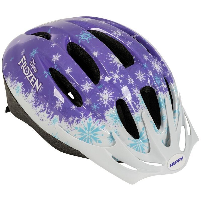 Casco Infantil Frozen Disney Huffy 01315HL Lila | Bici y Patinete +3 años