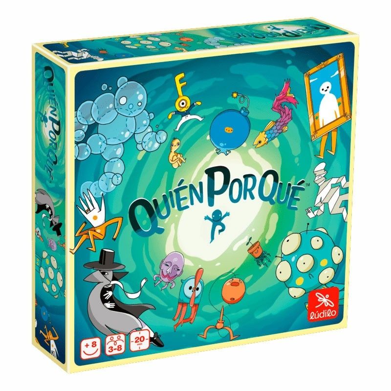 Quién por qué Lúdilo | Juego cooperativo familiar +8 años