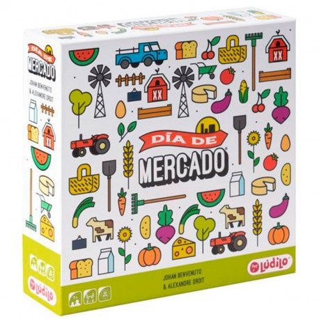 Día de Mercado Lúdilo | Juego de estrategia familiar +7 años