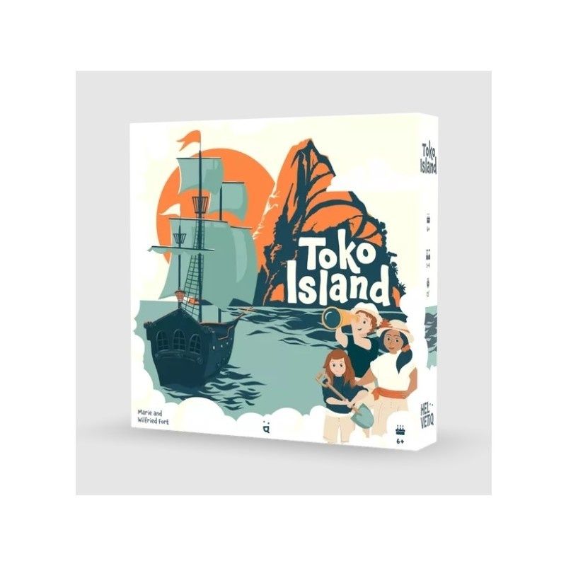 Toko Island Helvetiq | Juego cooperativo de memoria +6 años