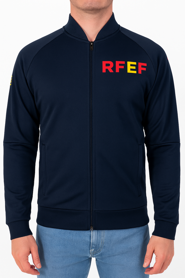 🧥 Chaqueta Adulto Eurocopa – Azul Marino | Oficial RFEF