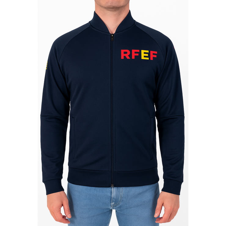🧥 Chaqueta Adulto Eurocopa – Azul Marino | Oficial RFEF