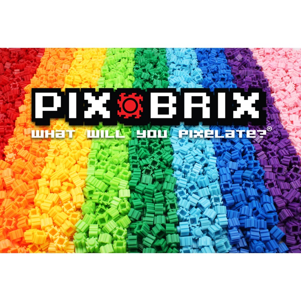 Pack de 1500 piezas. 3 Colores de Pix Brix de 500 Piezas cada uno –