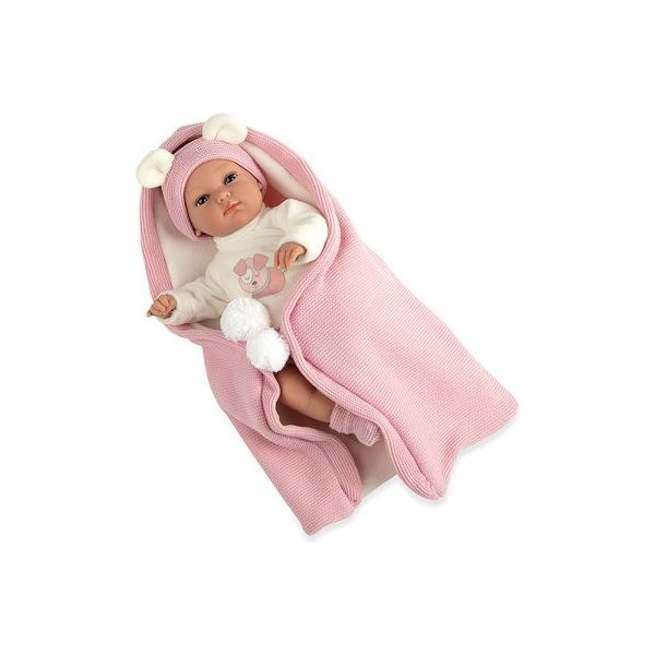 Muñeca Arias Bambola Erea con copertina 33 cm Ref. 60280