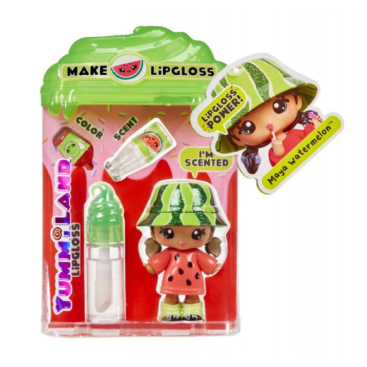 Yummiland Lipgloss Doll - Muñeca con brillo labial personalizable Surtidos