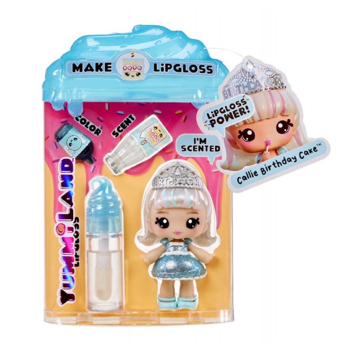 Yummiland Lipgloss Doll - Muñeca con brillo labial personalizable Surtidos