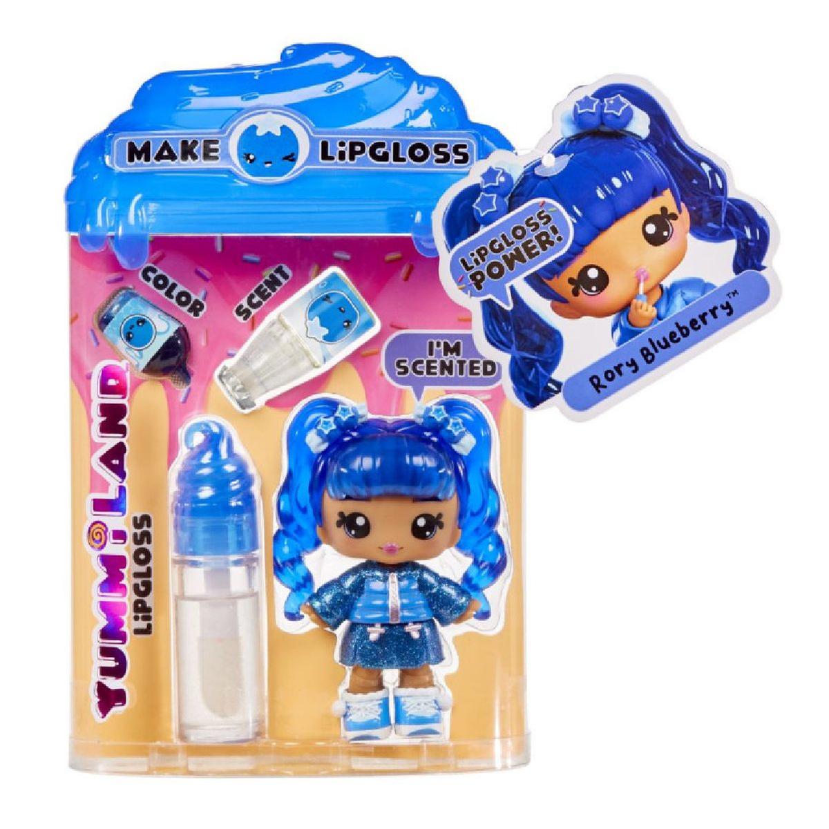 Yummiland Lipgloss Doll - Muñeca con brillo labial personalizable Surtidos