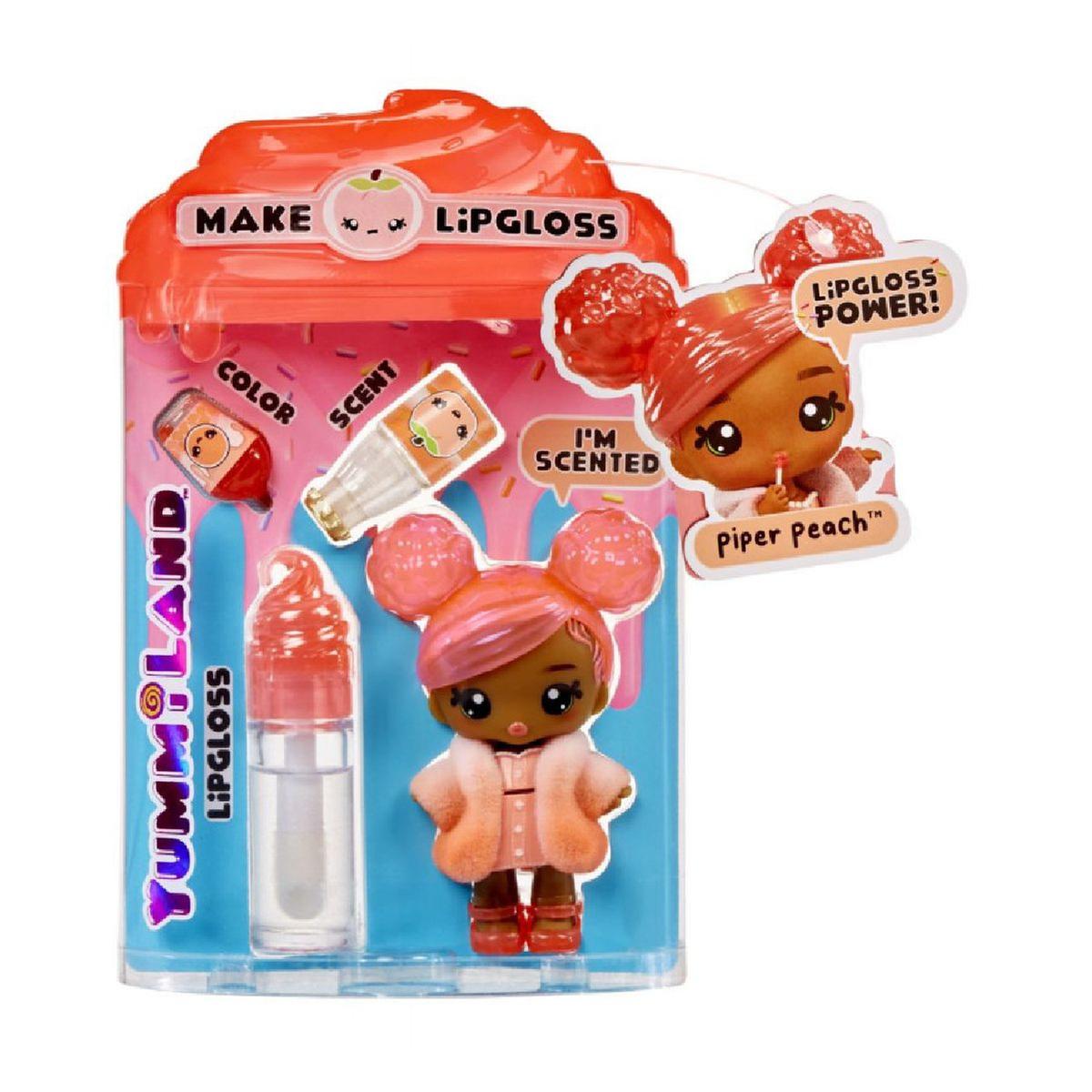 Yummiland Lipgloss Doll - Muñeca con brillo labial personalizable Surtidos