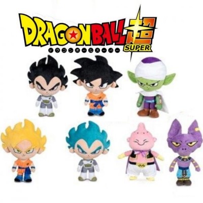 Peluche Dragon Ball Super 20 cm | 7 Modelos Surtidos | Personajes Oficiales.Precio unidad