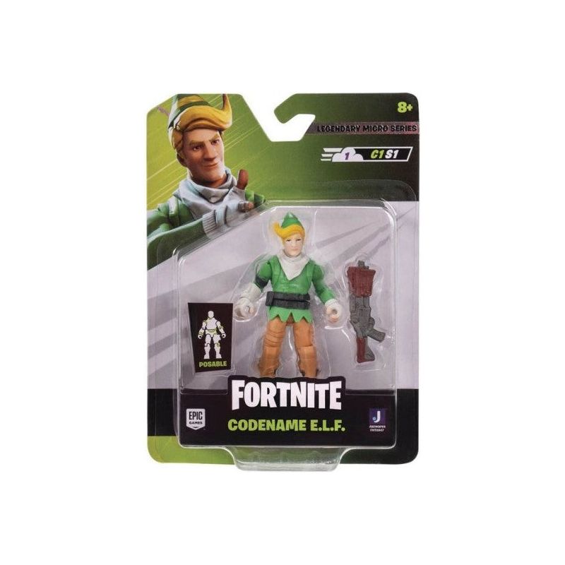 Figura Articulada Codename Fortnite 7cm Legendary Micro Series