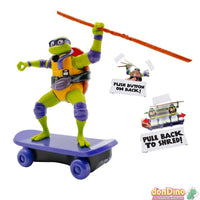 Figura Tortugas Ninja Skater Sewer Shredders 14,6 cm