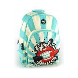 Mochila Grande Cantoneras de Goma B4U Lips 41 cm