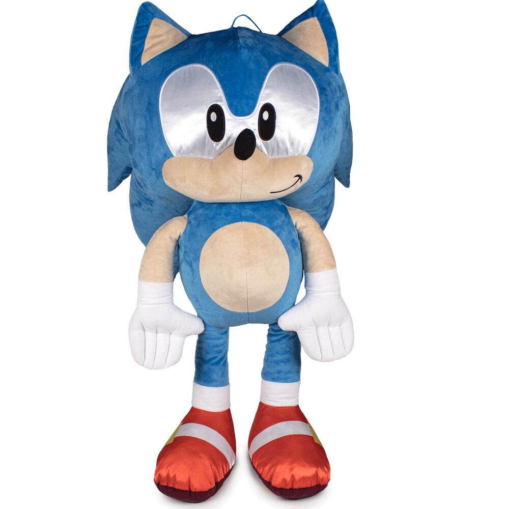Peluche Sonic Soft 70 cm Oficial | Sonic the Hedgehog Gigante