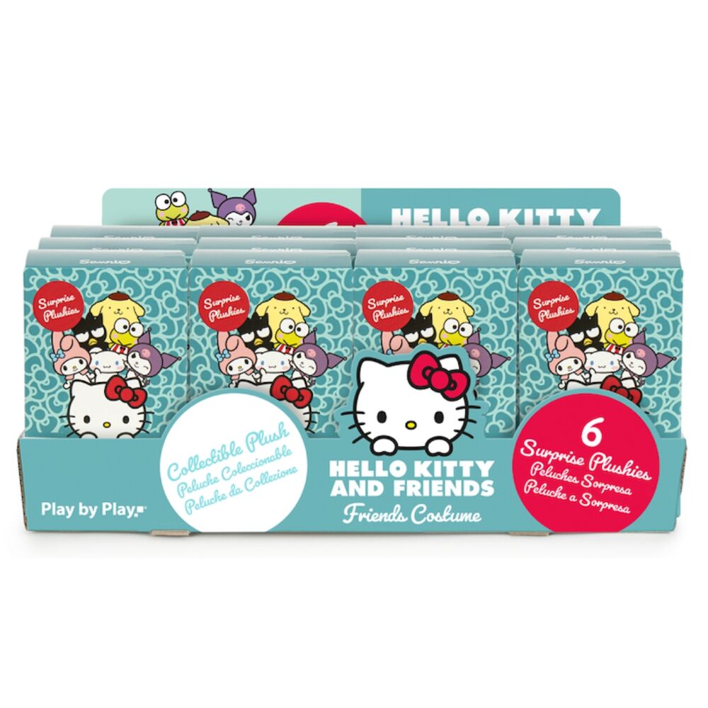 Peluche Sorpresa Costume Hello Kitty & Friends 10 cm | Modelos Surtidos |