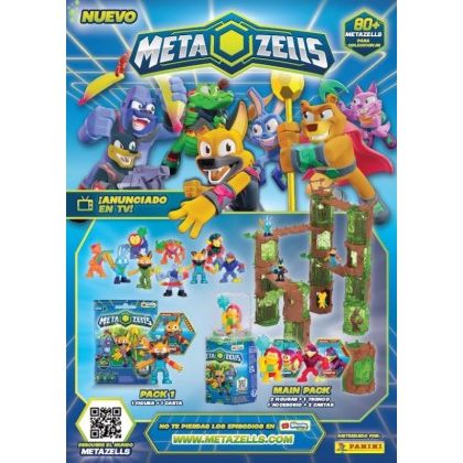 Pack Figuras Metazells Serie 1 – Surtido de Figuras de Acción Coleccionables | Juguetes de Batalla para Niños y Fans