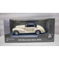 Mercedes-Benz W188 300S CREAM 1:34/39 Welly. Caja algo dañada