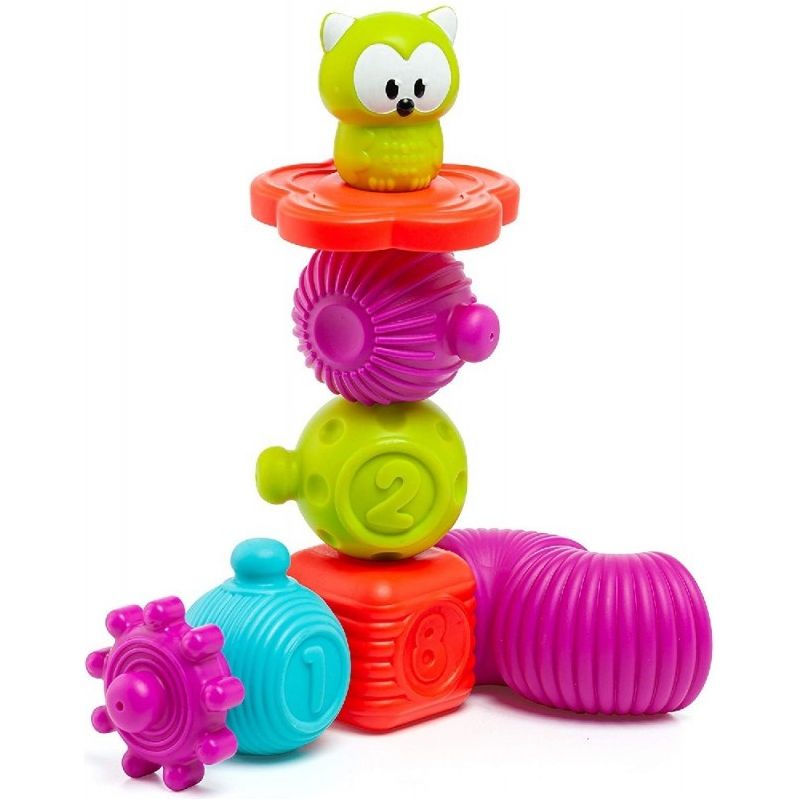 Bolsa Bloques Sensoriales Con 21 Piezas