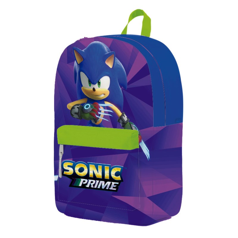 Mochila con Bolsillo Sonic 41cm