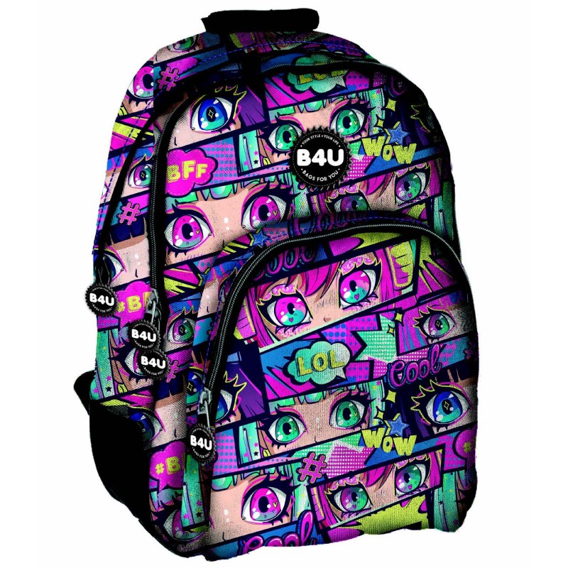 Mochila Grande Cantoneras de Goma B4U Cool 41cm