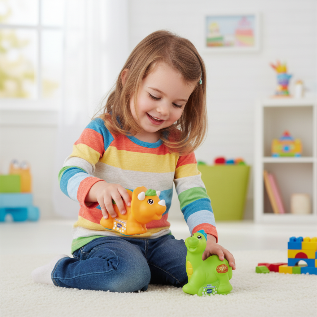 VTech Tut Tut Animales Fantasía – Figura Interactiva Surtida | Juguete con Luz, Sonidos y Canciones | Aprendizaje y Juego Simbólico para Niños +12 Meses