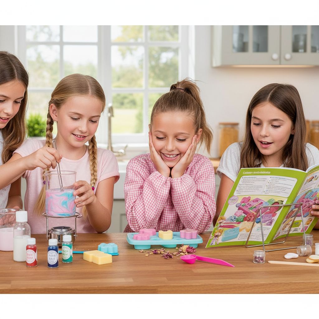 I’m a Genius – El Laboratorio de los Jabones Perfumados | Kit Científico Infantil para Crear Jabones Caseros | Juguete Educativo +8 Años