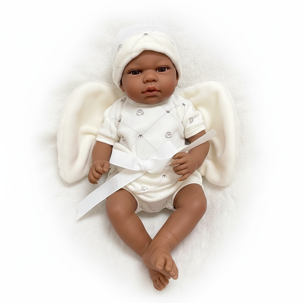 Muñeca Arias Elegance con Mantita – Muñeca Bebé de 40 cm con Conjunto y Accesorios | Fabricada en España