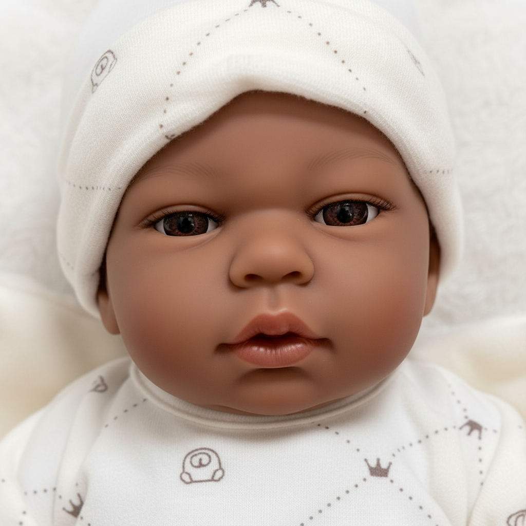 Muñeca Arias Elegance con Mantita – Muñeca Bebé de 40 cm con Conjunto y Accesorios | Fabricada en España