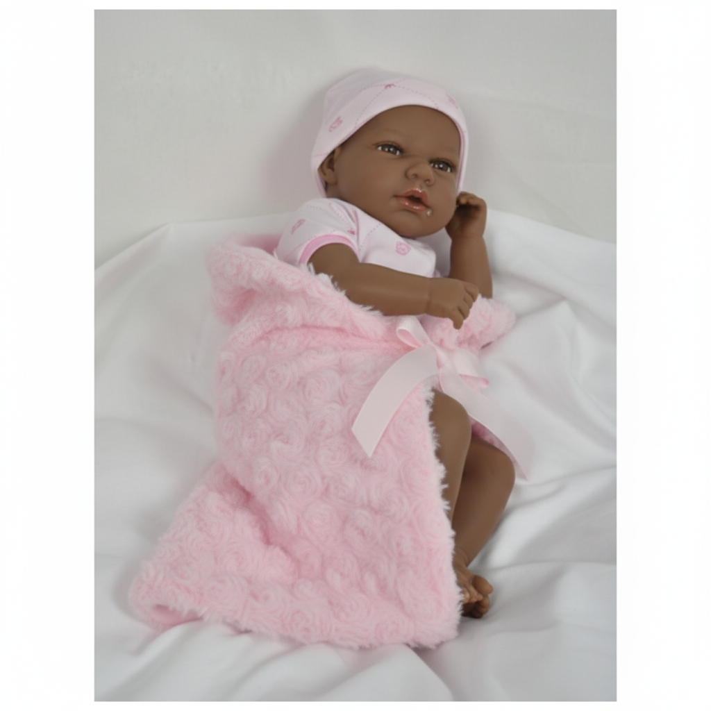 Muñeca Arias Elegance – Muñeca Bebé de 40 cm con Conjunto y Accesorios | Fabricada en España